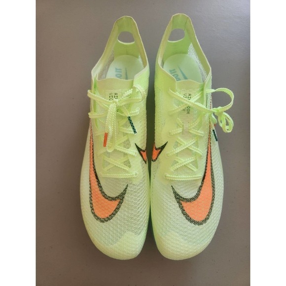 New Nike Air Zoom Victory Track Spikes Fast Pack Volt Mens Size 15 CD4385-700 - Picture 2 of 11